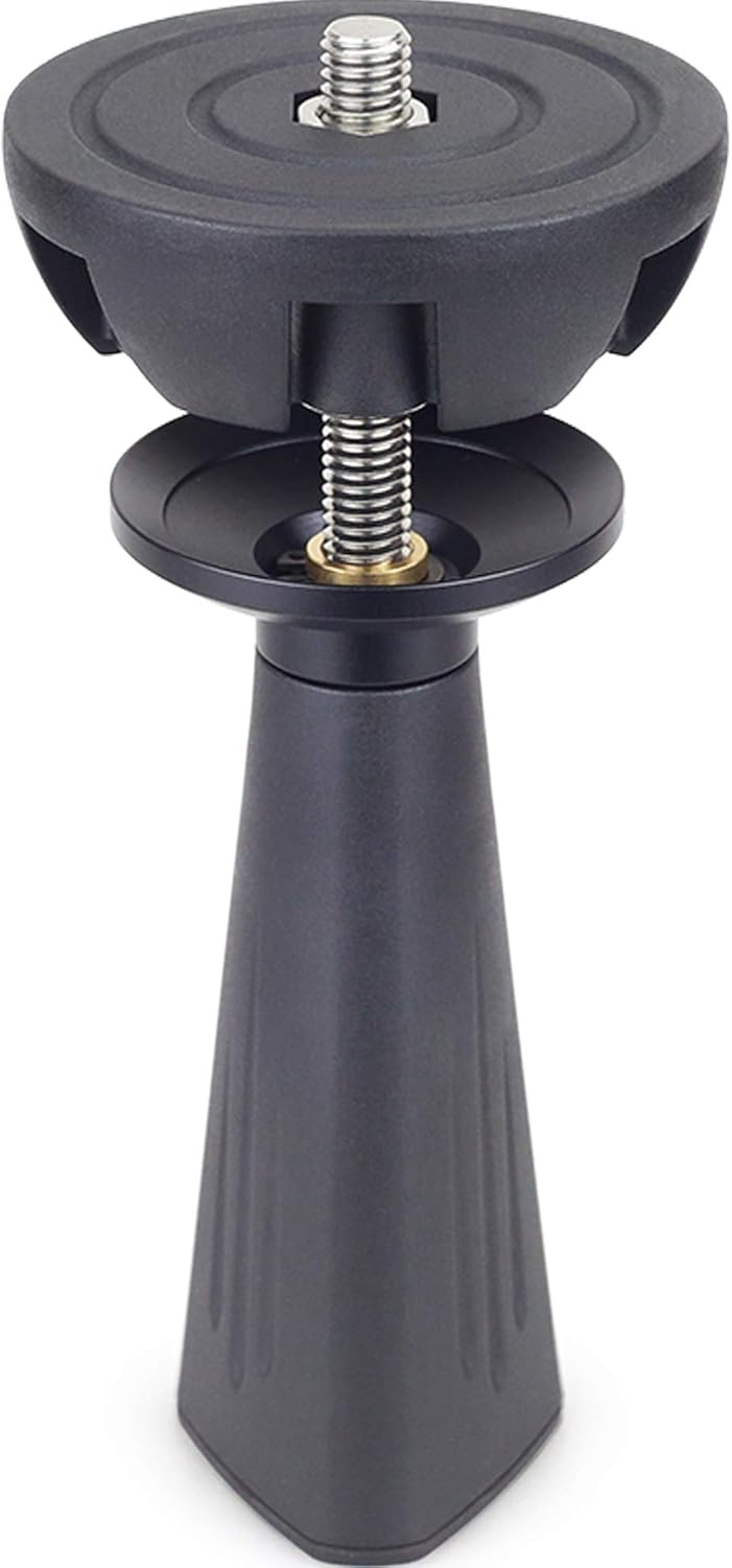 INNOREL 2.95in/75mm Universal Bowl Adapter, CNC Aluminum Alloy Metal Half Ball Bowl Leveler Adapter Convert Video Bowl with 3/8 in Screw Mount on Tripods and Fluid Head for INNOREL RT90C/LT364C/LT324C