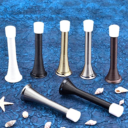 Door Stoppers For Bottom Of Door Rubber Bumper Tips Rubber Stopper Caps For Door Wall Protector, 16Pcs, White #TOP3