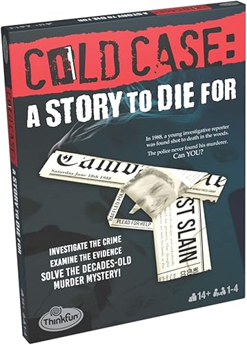 Miniatura 6 de ThinkFun Cold Case: A Story to Die for - Juego interactivo de misterio de asesinato | Historia atractiva | Rompecabezas de burlas cerebrales | Ideal