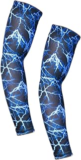 Sosoport 1 Par De Cotoveleiras Para Homens Manga De Compressão Esportiva Manga Acolchoada Manga Masculina Manga De Braço Forro Respirável Homem