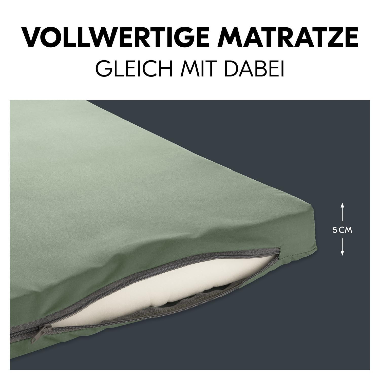 Hauck Quadratischer Reise Laufstall mit Matratze Sleep N Play SQ Dark Green | Klein zusammenklappbar mit Tragetasche & XL Spielöffnung ab Geburt bis 15 kg / 3 jahre, 2in1 Laufgitter & Reisebett