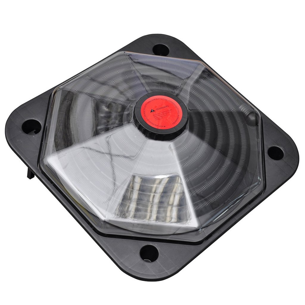 Festnight Chauffage Solaire pour Piscine 735 W 71,5 x 71,5 cm