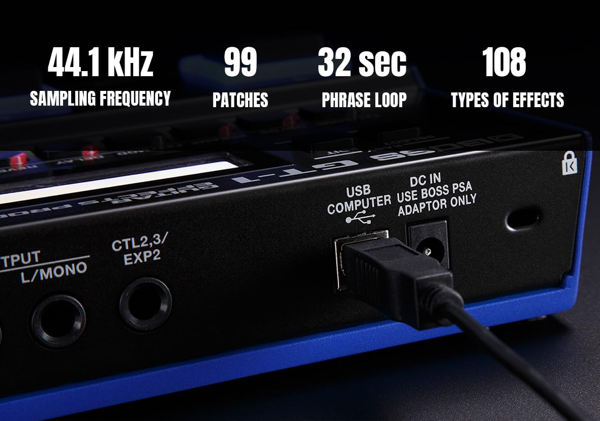 BOSS GT-1 エフェクトプロセッサー BOSS GT-1 Guitar Effects Processor｜ミュージックランドKEY