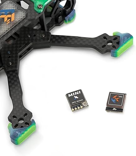 Miniatura 3 de Más Estabilidad Posicionamiento Rápido M10 Mini Módulo GPS 0.472x0.472 in para RC FPV Racing Drone Quad Avión