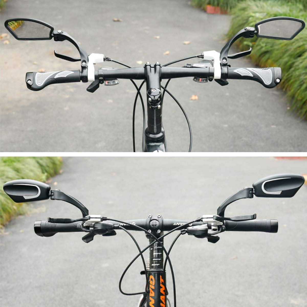 Specchietto Bici Elettrica 2 Specchi Retrovisori Rotanti Per Bici - Foto 4