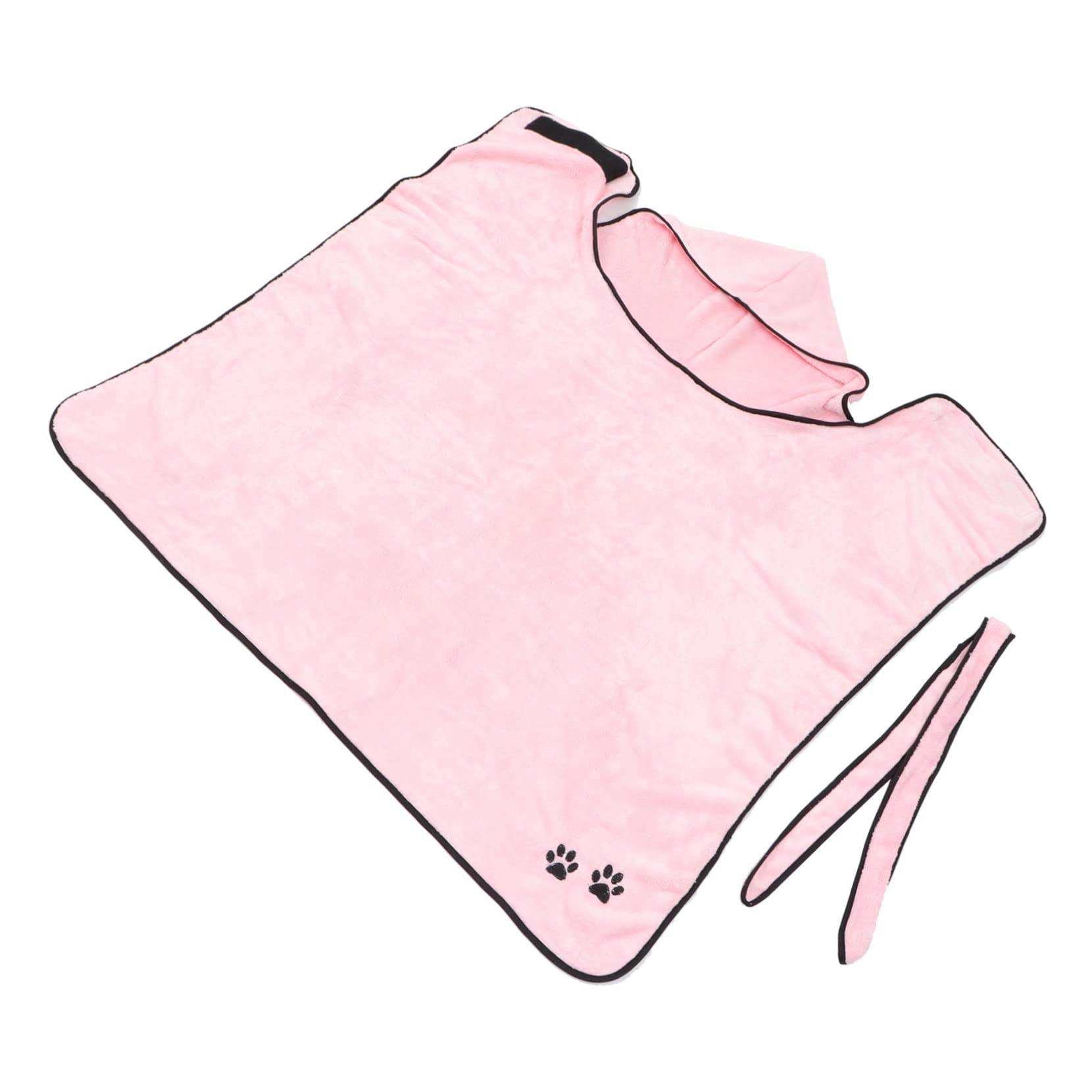 SUPVOX 2pièces Serviette De Bain Absorbante pour Animaux Peignoir pour Chien Et Chat Rapide à Sécher Après Bain