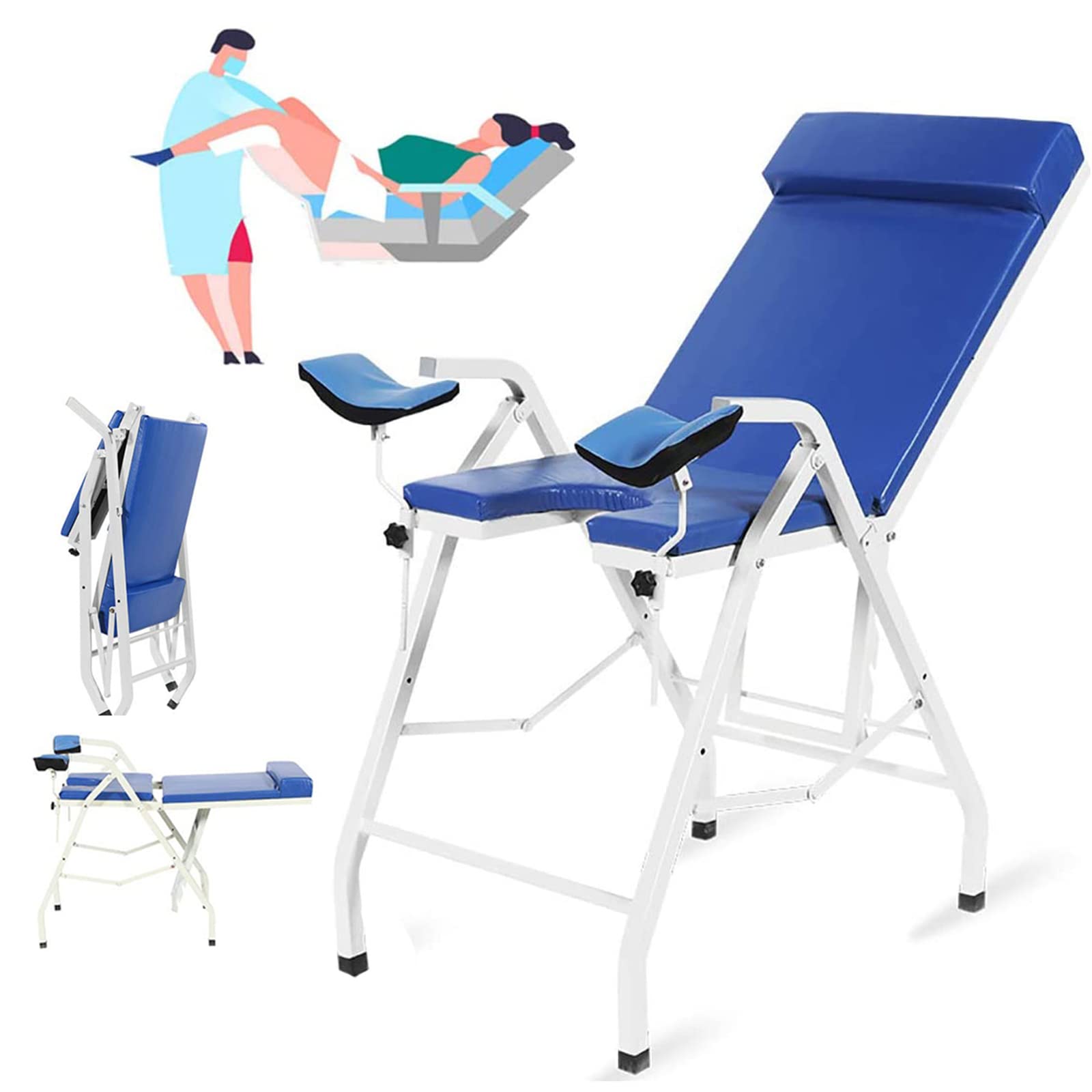 Buy Medical Gynecological Examination Table, Folding Exam Table