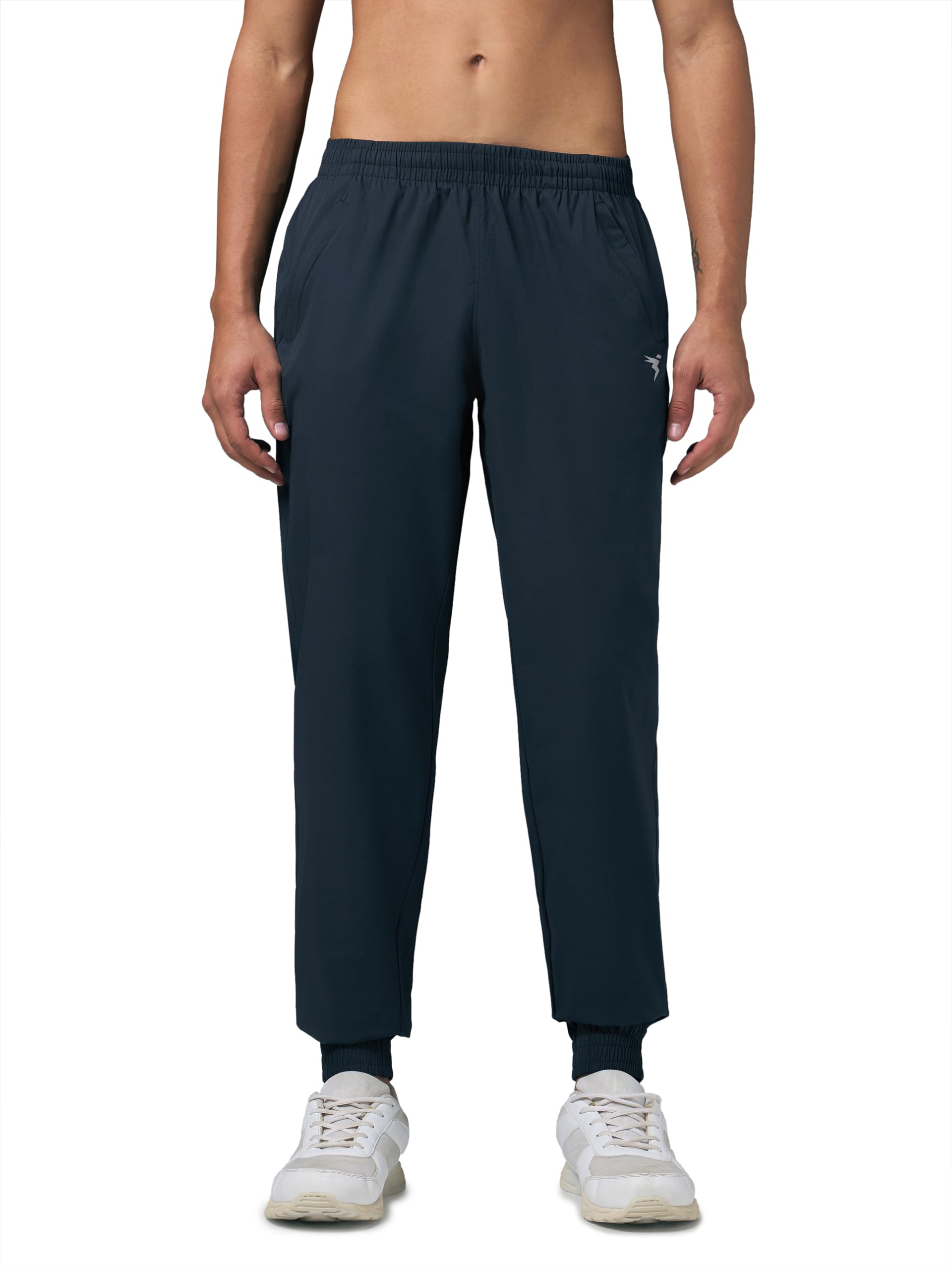 TECHNOSPORT Men Mid Rise Regular Fit Solid Stretchable Joggers, Techno Dry for Regular Use and Sports-picture-25