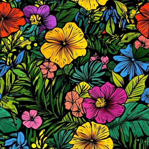 Papel pintado autoadhesivo Plantas tropicales de color púrpura oscuro hojas florales Papel tapiz adhesivo para sala de estar dormitorio papel tapiz art déco impermeable papel tapiz de vinilo con reve