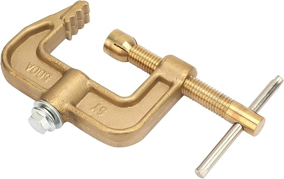 Welding Earth Clamp 500A Brass Material Classical G Shape Ground Welding Earth Clamp for Welding Machine