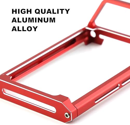 Miniatura 3 de kingsea Marco protector de transmisor de metal, accesorios de receptor de transmisor de automóvil a control remoto, piezas de actualización