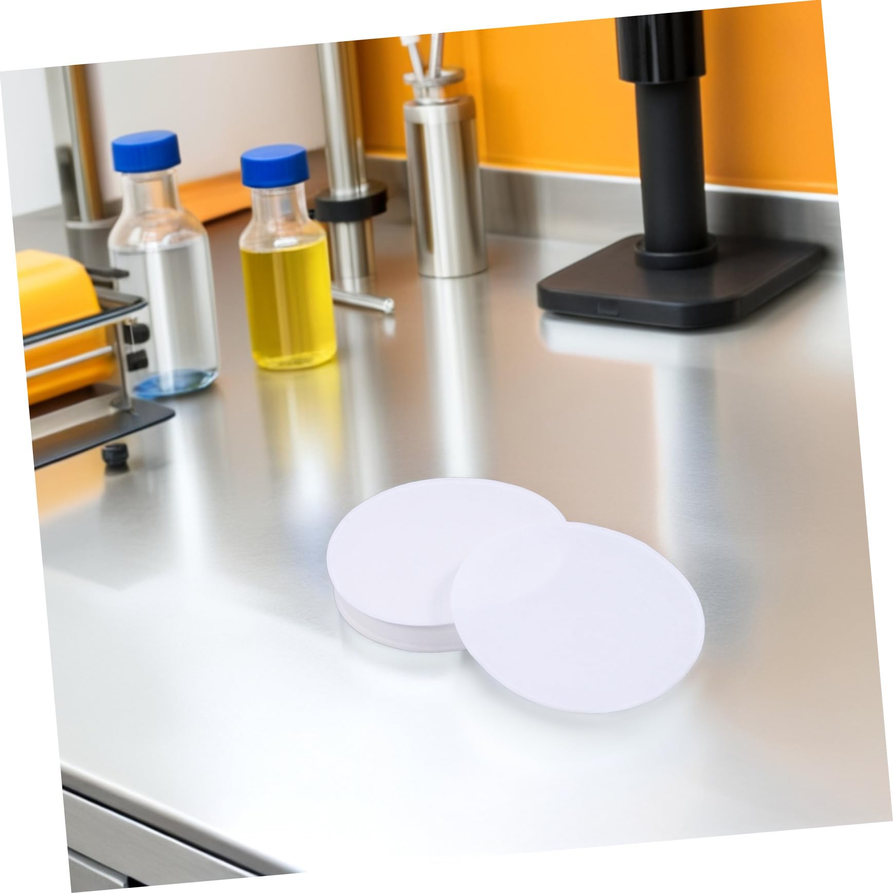 PRETYZOOM 400 Pezzi Filtri Qualitativi A Velocità Media Filtri Per Esperimenti Di Laboratorio Carta Da Filtro Carta Da Filtro Per Laboratorio Di Chimica