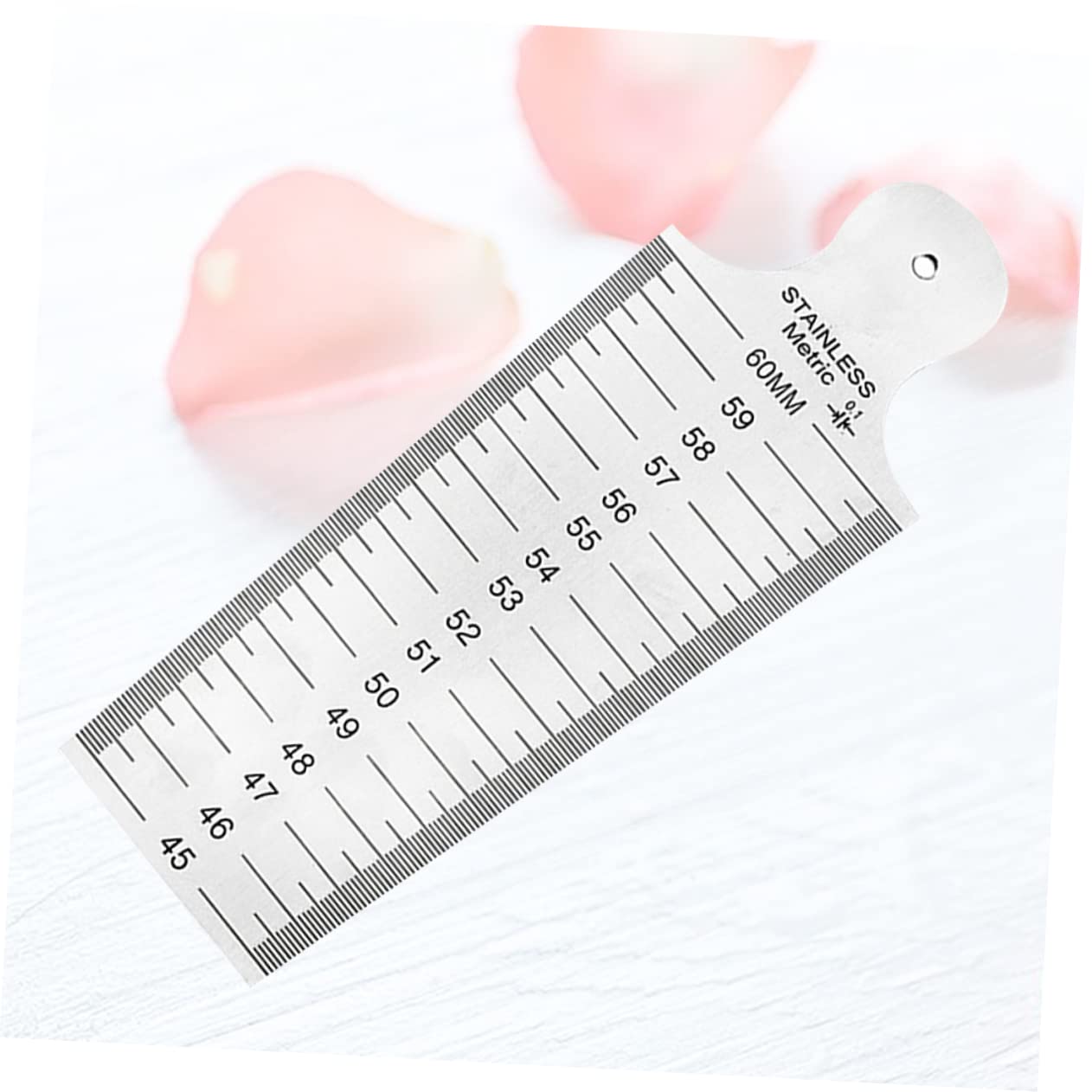 HEALLILY Welder Measuring Tool Welding Inspection Gauge Taper Metric Welding Gauge Depth Gap Measuring Polished Stainless Steel