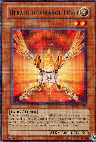Yugioh TDGS-EN082 Herald of Orange Light Rare Card [Toy] [Toy