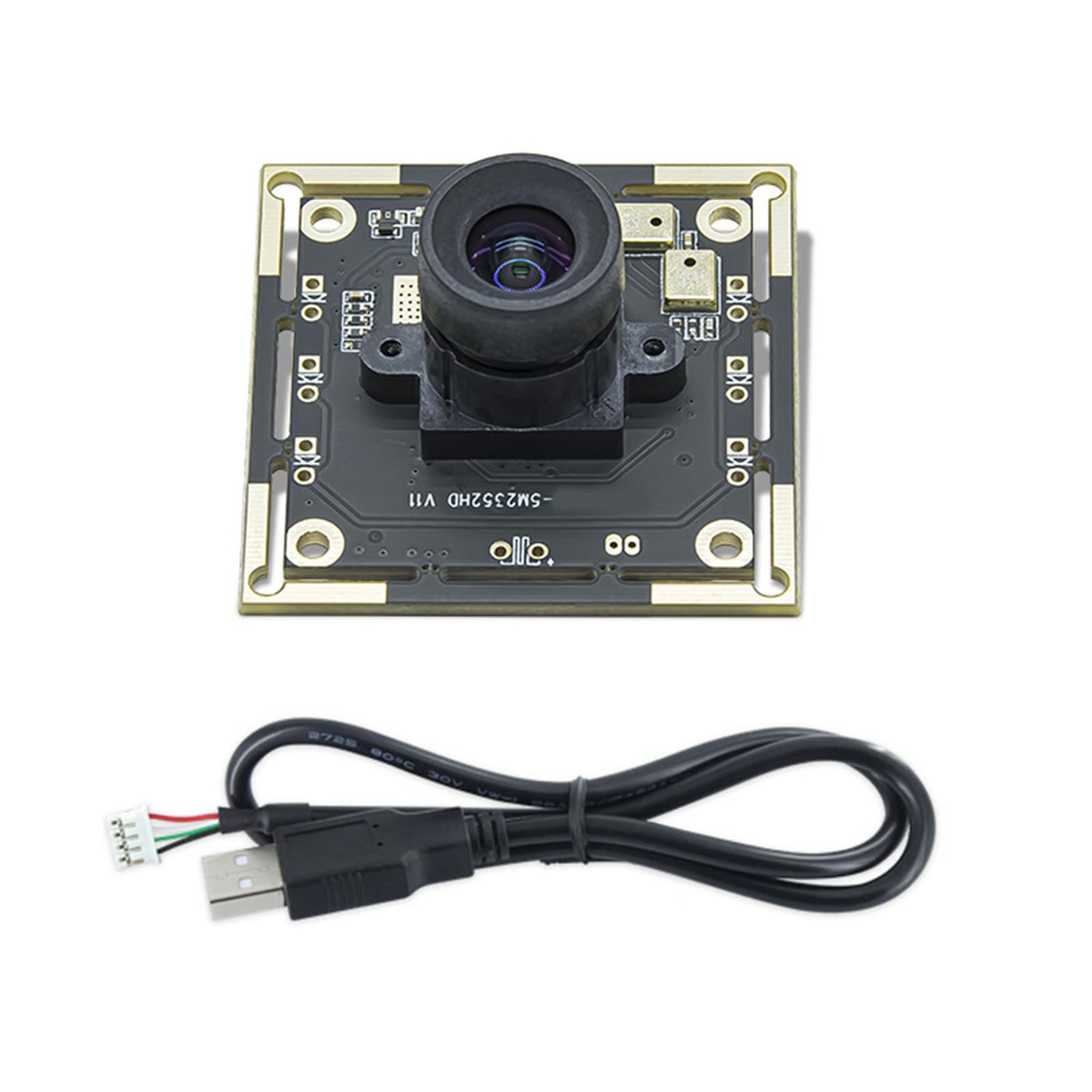 imx335 usb camera module for laptop 5mp with double microphone usb2.0 webcam board 68/100 degrees camera module