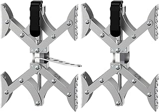 Sulythw X Chocks Wheel Stabilizer for Travel Trailers PRO[USA Designed Heavy Duty] Camper Wheel Chock Scissor Anti-Move Tire RV Accessories and Parts