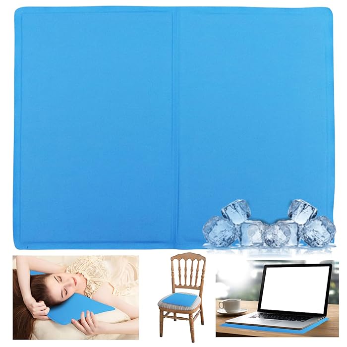 Buy Ice Cooling Mat, Gel Cooling Cold Mat Pain Relief, Injuries Mesh