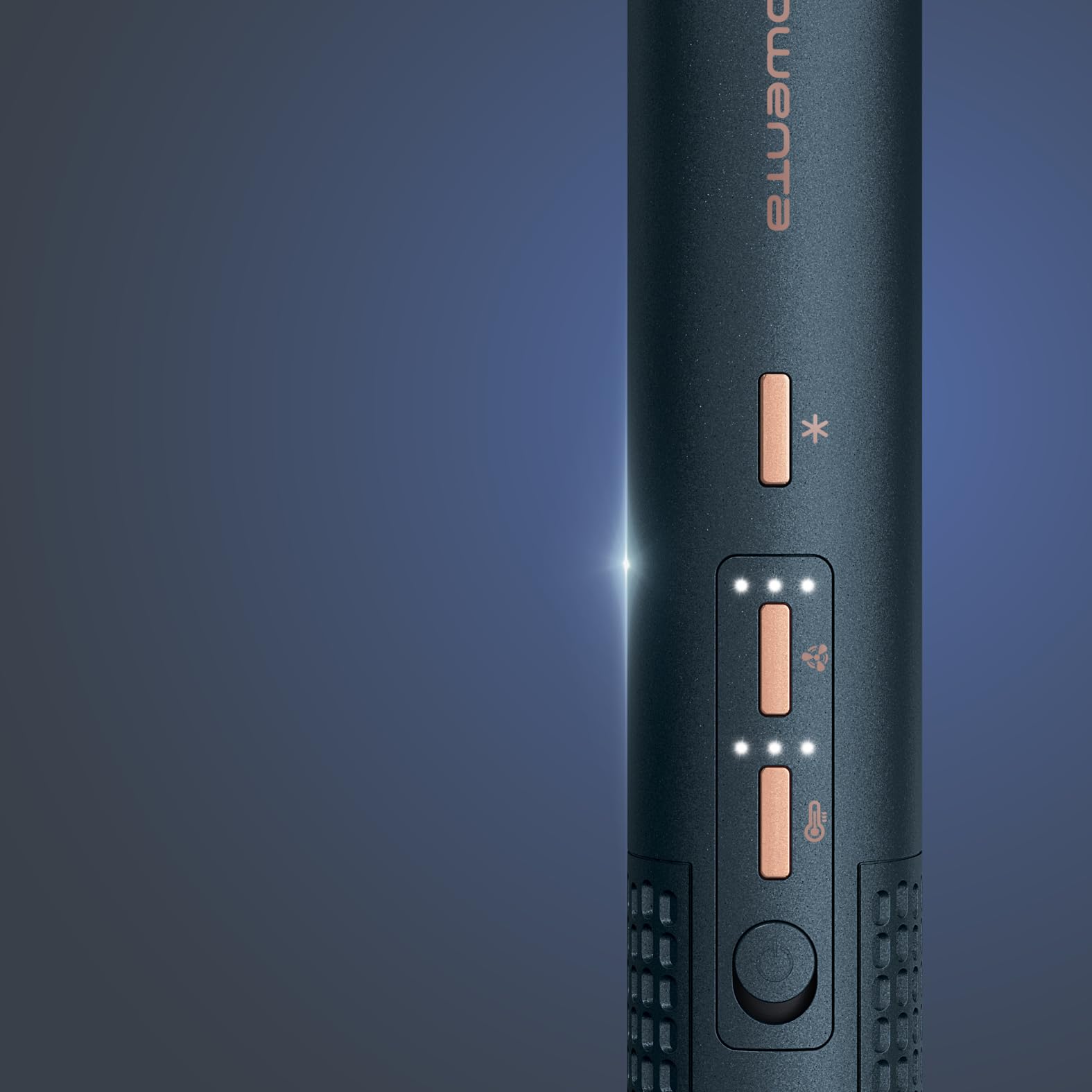 Rowenta Air Brush 3D, 3-in1 Warmluftbürste, einfaches Umschalten UB9720 | 3 Temperaturstufen, 3 Luftstromgeschwindigkeiten, Ionen-Effekt reduziert Frizz, Stylingbürste mit 360° Luftstrom, Farbe: Rot