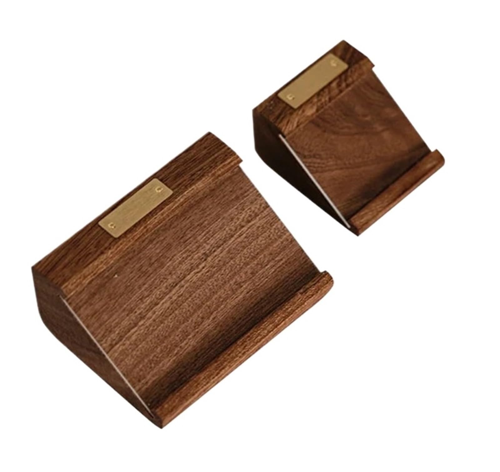 Zovloer Solid Wood Products Price Tag Solid Wood Products Price Tag Set Up The Exhibition Introduction Card Table Stand For Retail Store Boutique Restaurant(M)
