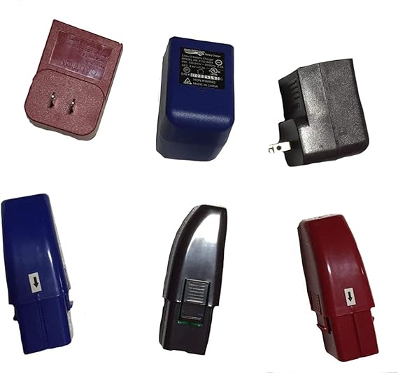 Wall Charger & Replacement Battery for Cordless Swivel