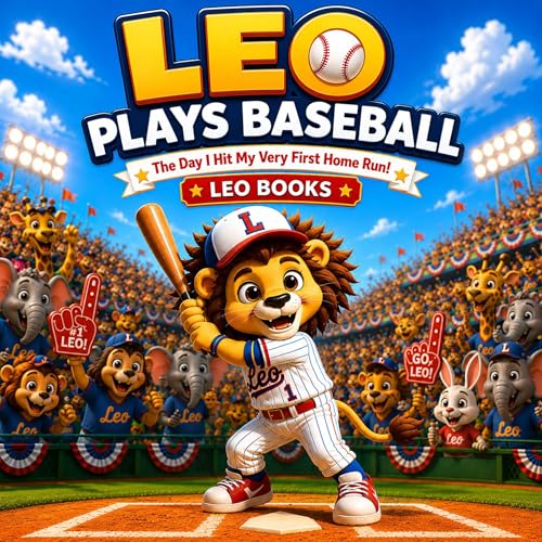 Couverture de Leo Plays Baseball