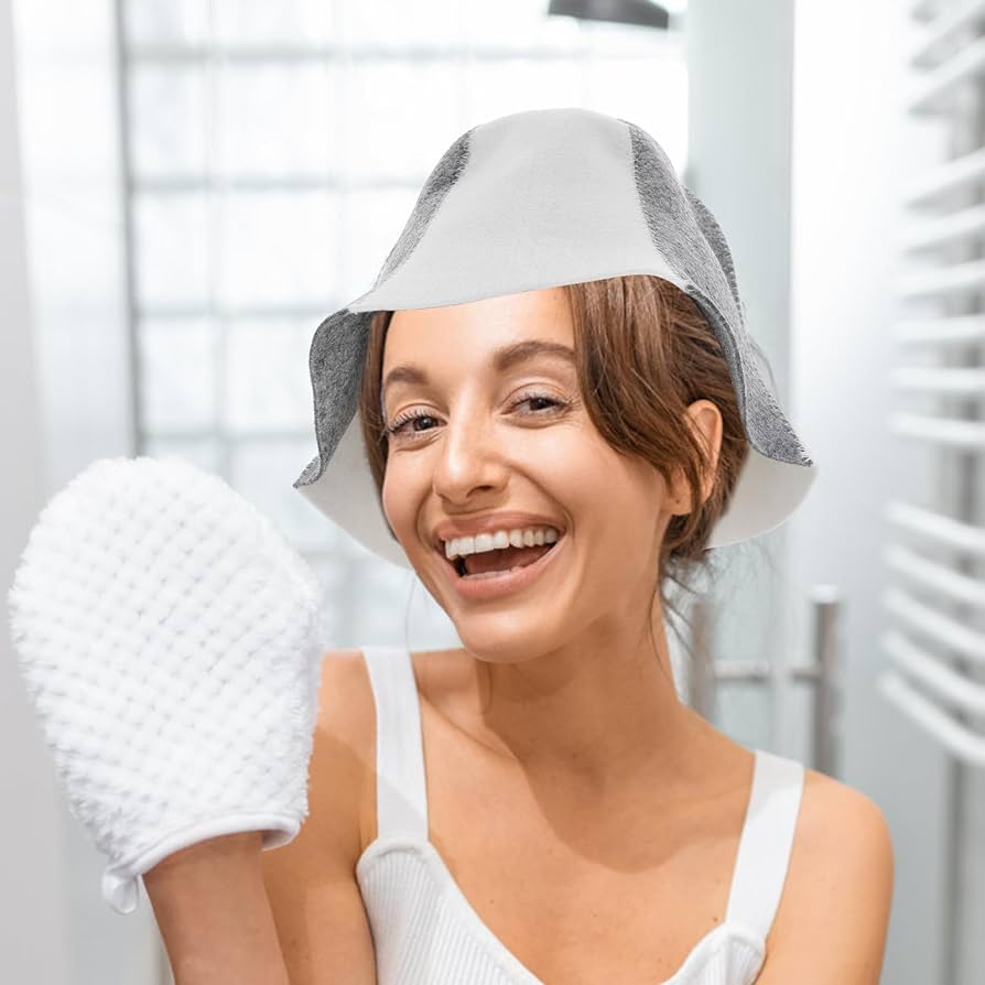 Amazon.com: Sauna Hat for Women and Men, Wool Felt Hats