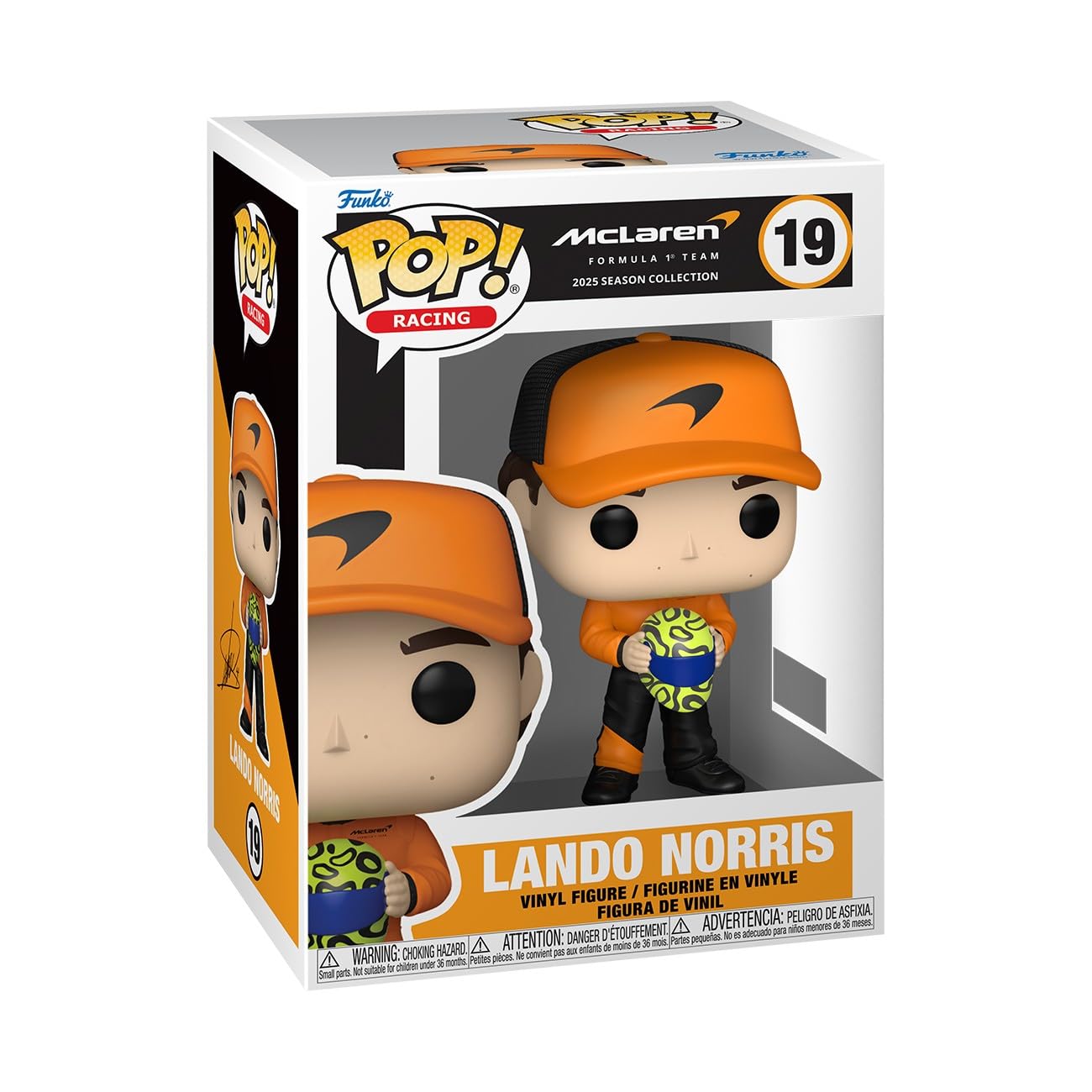 Funko Pop! Racing: McLaren - Lando Norris - McLaren Racing | Collectable Vinyl Figure, Gi…