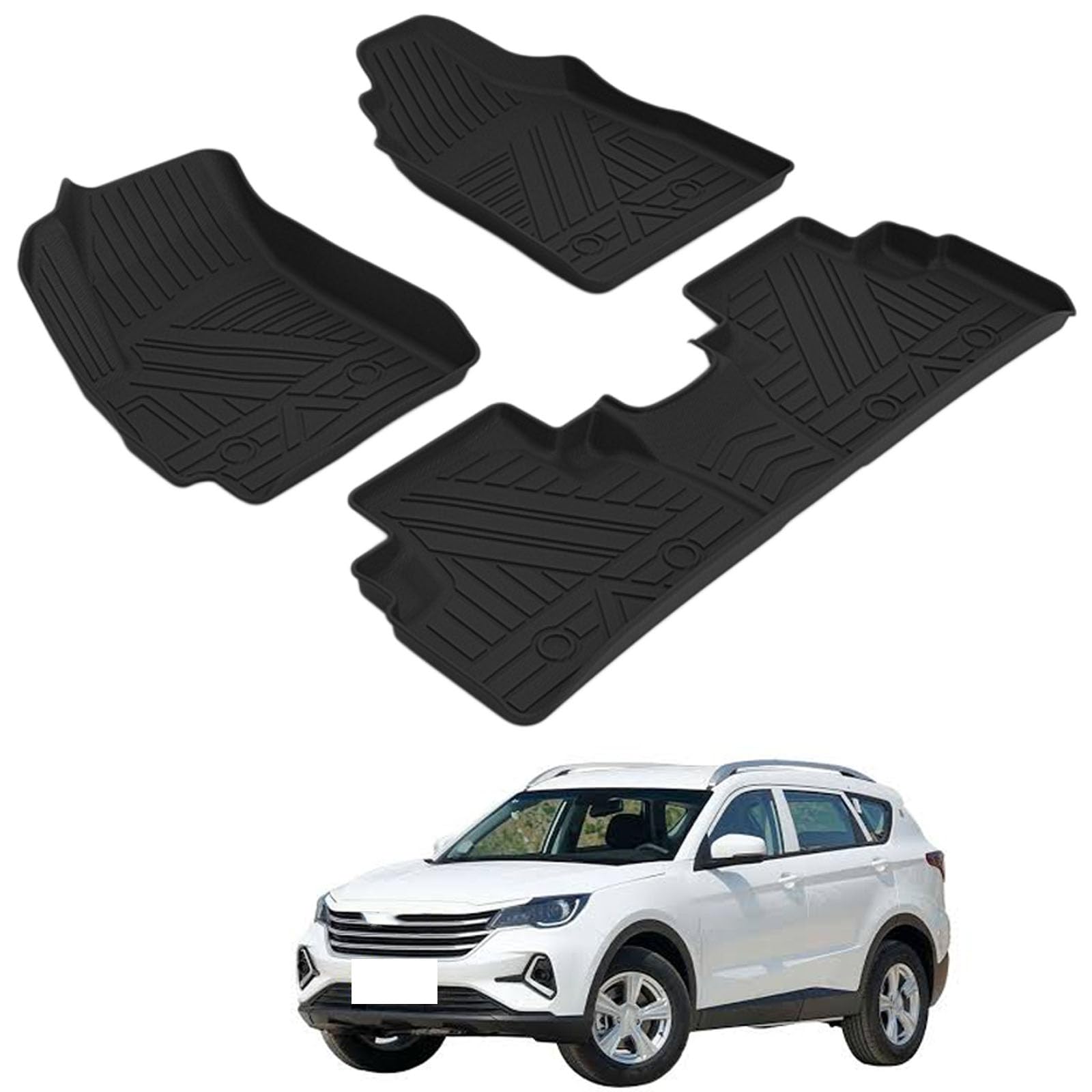 PAPEP Floor Mats for Jetour X70M 5-seater 2020-2022 RHD