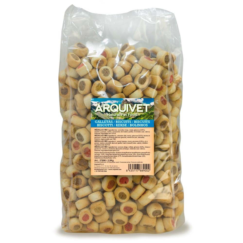 ARQUIVET Biscotti per cani "Medulas mix" - 10 kg - Snack per cani - Premi per cani