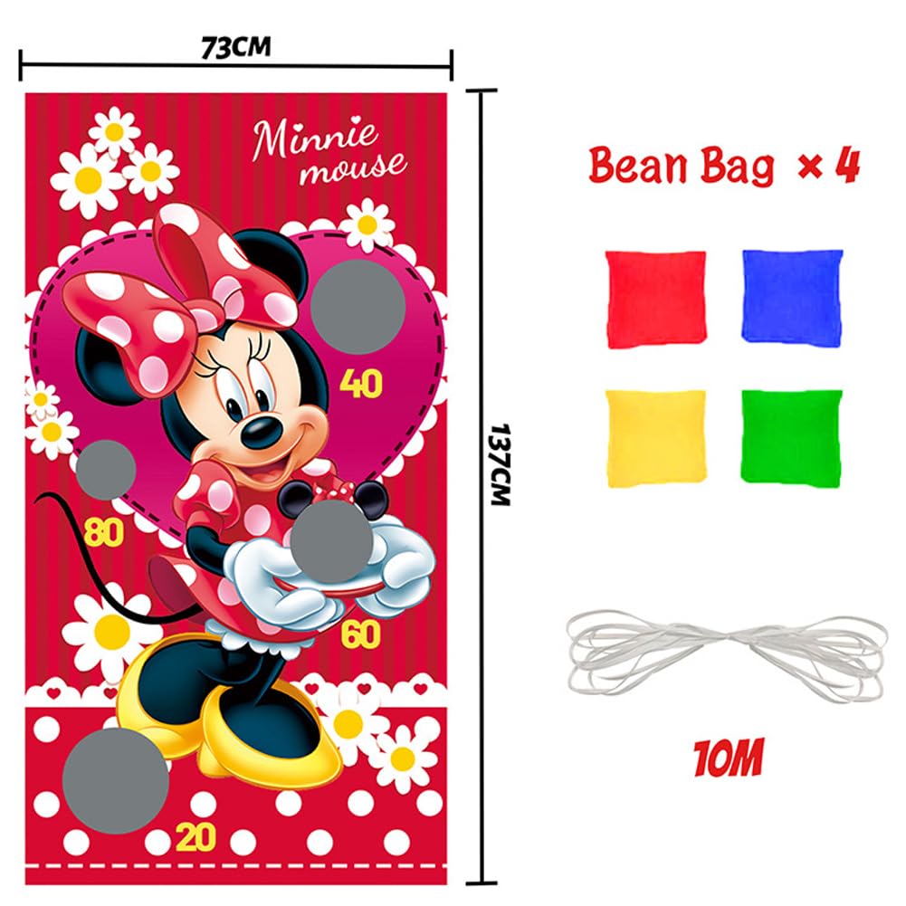 Wurfspiel Banner Mit 3 Bohnentaschen - Outdoor Spiel Für Kinder