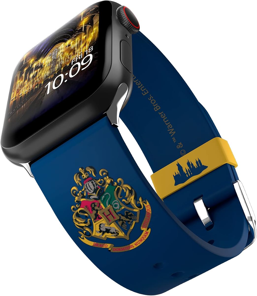 Harry Potter - Hogwarts Smartwatch Band – Officially Licensed, Compatible with Every Size & Series of Apple Watch (watch not included)