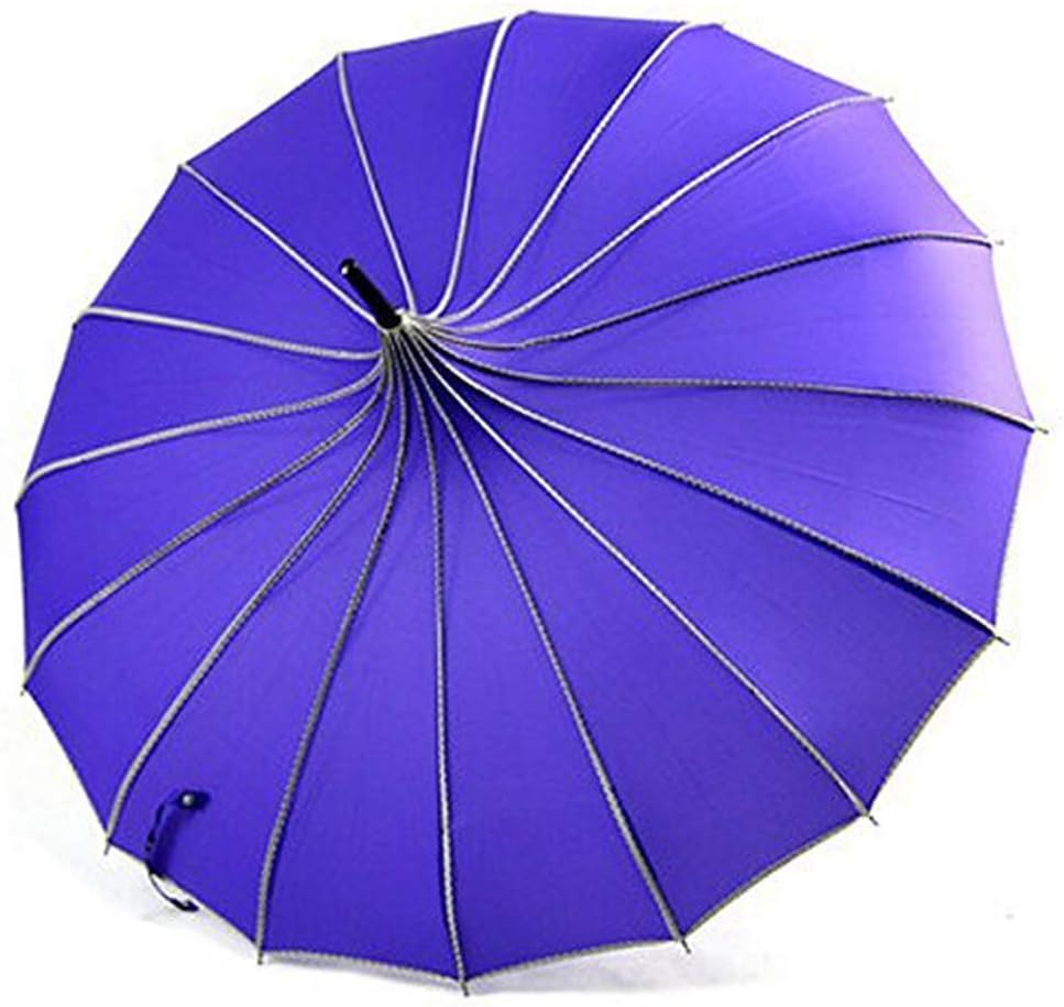 VIVI SKY Pagoda Peak Old-fashionable Ingenuity Umbrella Parasol (purple)