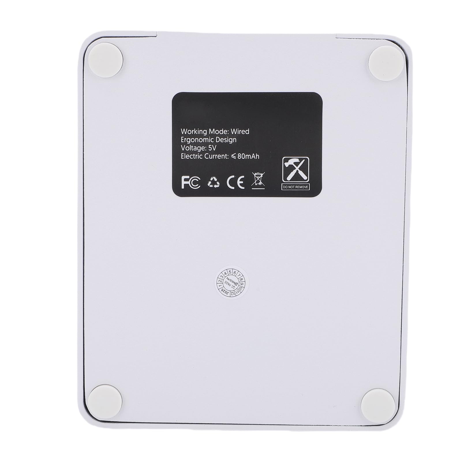 Pavé Numérique Mécanique, pavé Numérique Programmable à 19 Touches avec Rétroéclairage RVB 12 Modes, Clavier USB C Filaire échangeable à Chaud pour Ordinateur Portable (White)