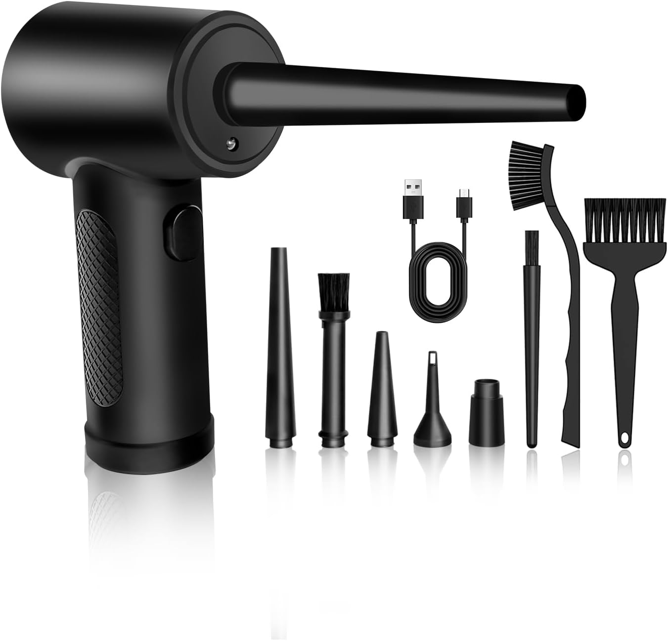 Electric Rechargeable Air Duster with 3Gear to Electric