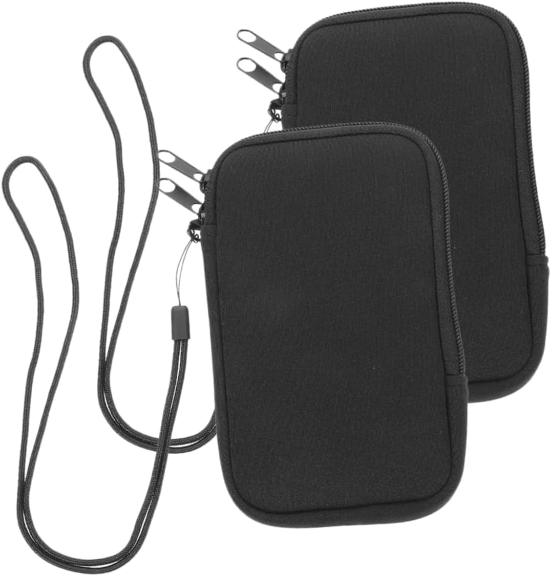 OSALADI 6pcs Neoprene Cell Phone Sleeves Travel Phone Protector Pouches for Women for Beach Gym and Everyday Use