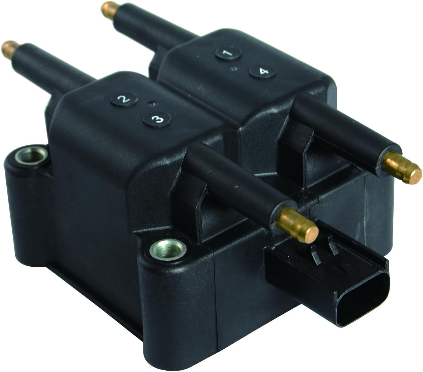 OEG Parts New Ignition Coil Compatible With Chrysler Dodge Eagle Compatible With Jeep Mitsubishi Plymouth 1995-2009 56032521 56032521AB WA2243