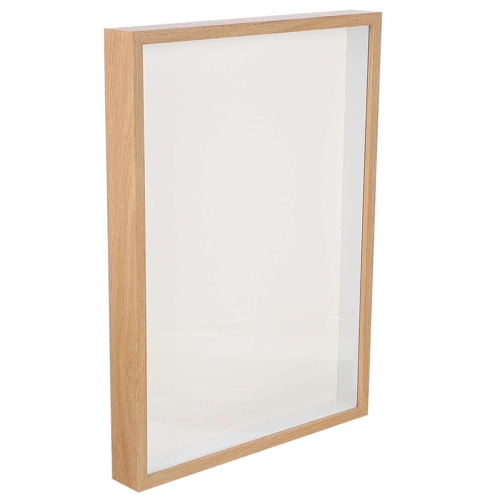 Ipetboom Portafotos Marco para Exhibir Fotos A3 de Madera Beige, para Pared y Sobremesa, para Librerías y Restaurantes