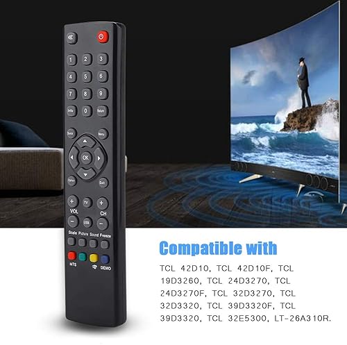 Miniatura 3 de Control remoto de repuesto duradero ABS para Sankey Kalley Rca Challenger TCL