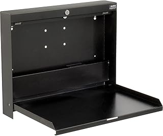 Global Industrial Folding Wall Mounted Shop Desk, Locking, 20