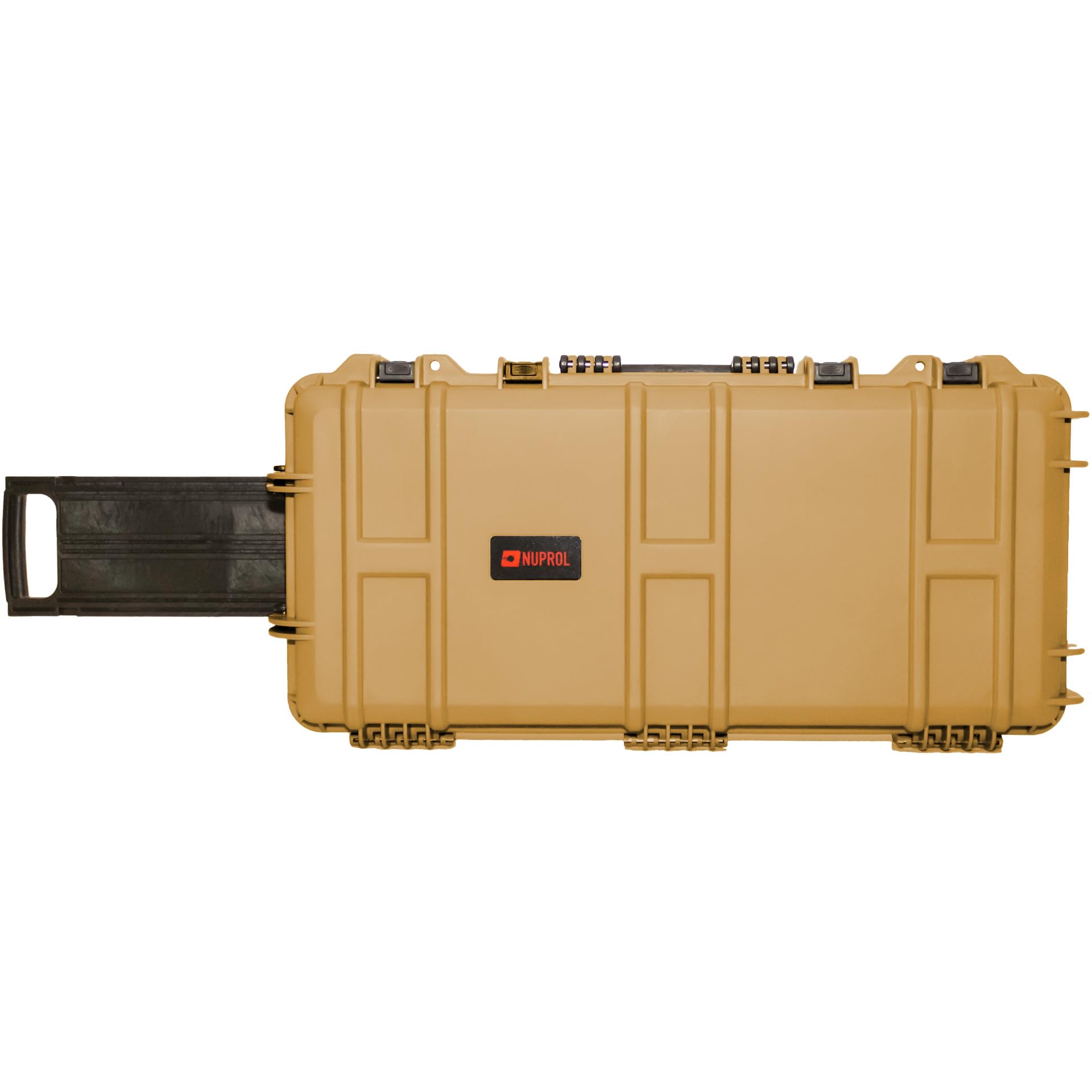 Nuprol Waterproof Hard Case - Medium (80 x 39 x 20cm) with Wave Foam (Tan)