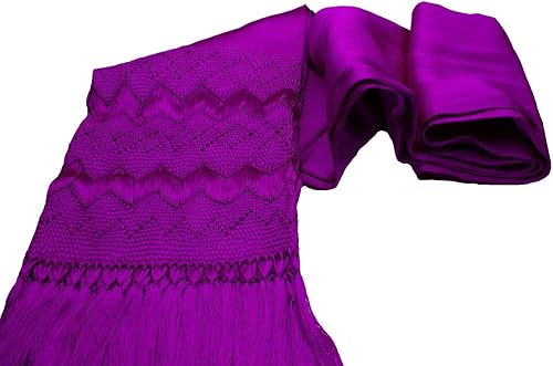 Rebozo mexicano hecho a mano Santa María del Río