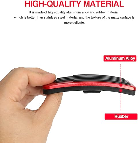 Miniatura 4 de Carwiner Juego de almohadillas de pedal para Tesla Model 3 Model Y Performance aluminio Pedal Covers Accesorios