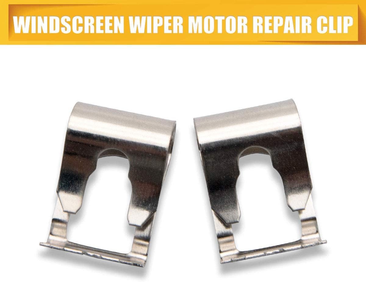 MASO 2 x Windshield Wiper Linkage Arms Motor Popping Off Repair Clip Fix Kit