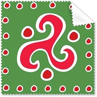 Spiral Dart Mexico Totems Ancient Civilization Cleaning Cloth Phone Screen Glasses Cleaner 5pcs