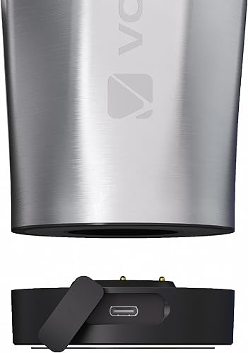 Miniatura 5 de VOLTRX ChillMix - Batidora de acero inoxidable aislada - Mezclador eléctrico recargable por USB C para batidos de proteínas y reemplazo de comidas,