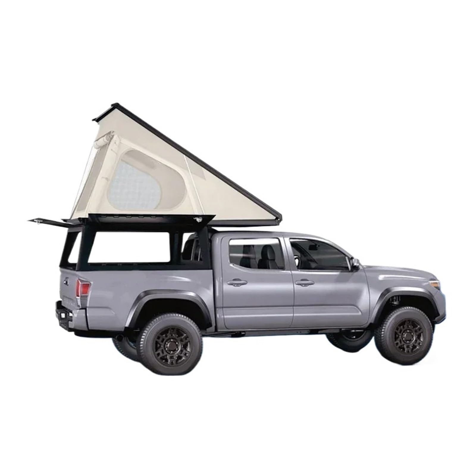 avec Tente De Toit en Acier Double Cabine 4x4 Pick-up Camionnette Lit Auvent Compatible pour Ford Ranger T6 T7 Hilux Np300 Customcustom