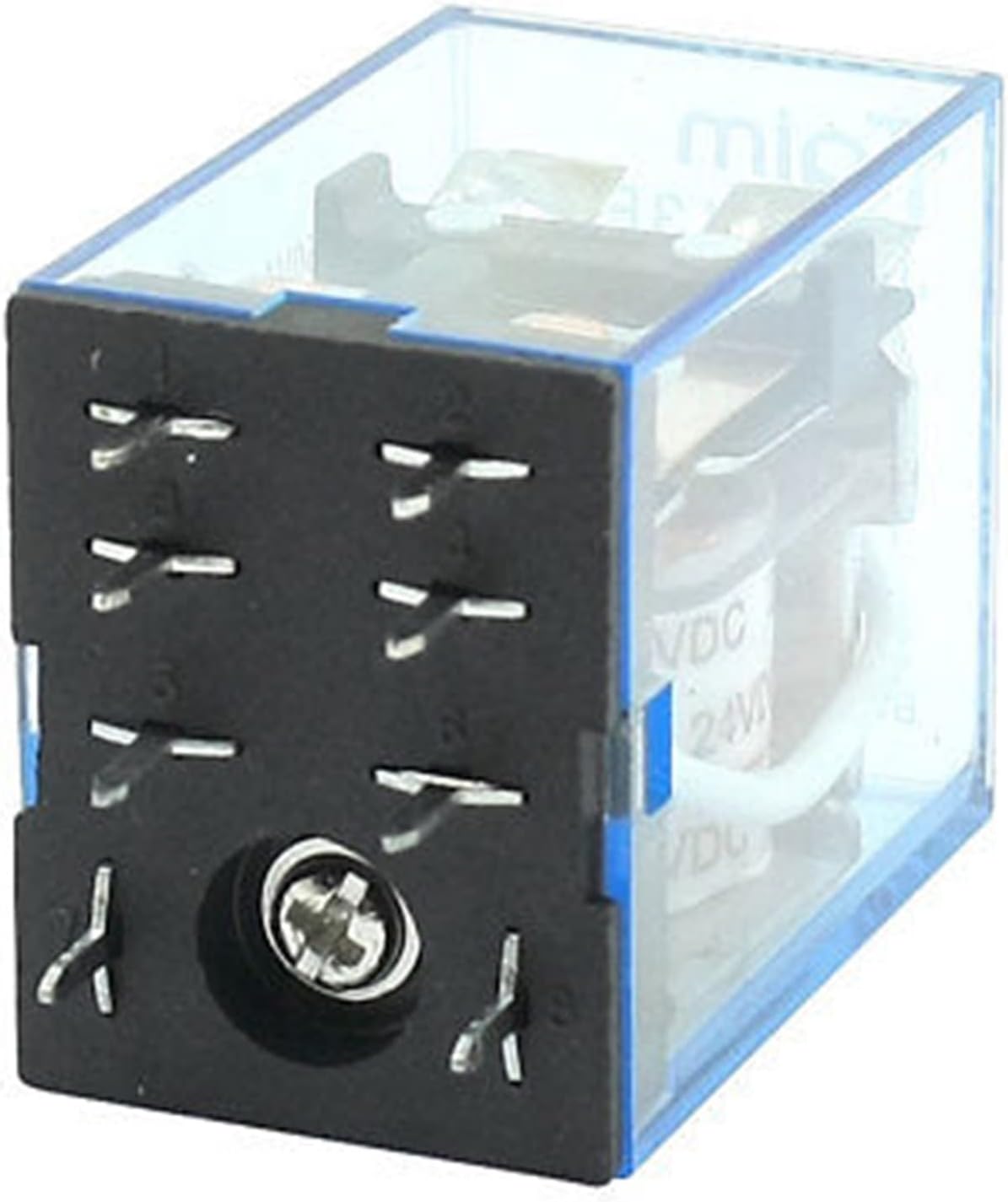 10pcs DC24V Rating Coil Volt 8Pin General Purpose Power Relay 2P2T DPDT