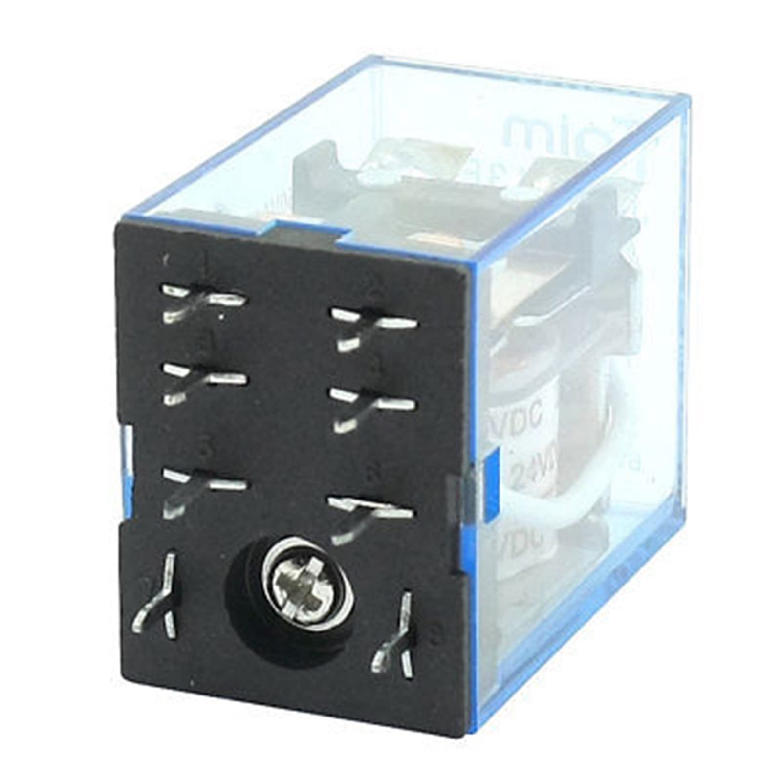 Relais de puissance DPDT 24V CC 8 broches contre les pannes de commutation de relais