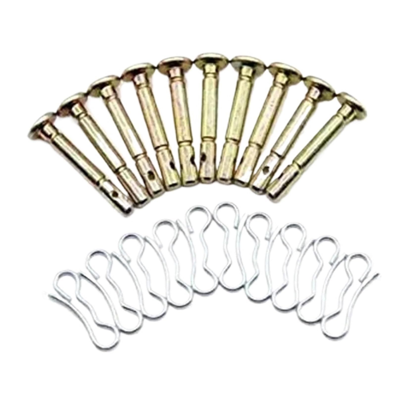 Zyrqon One Color Snow Blowers Replacement Shear Pins And Cotter For 738 04155 For Snowblowers(40Pcs)