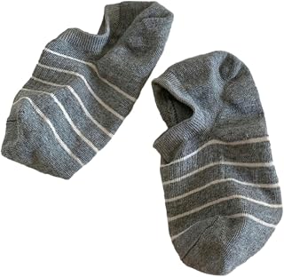 3 pairs - simple and personalized spring and summer striped boat socks, summer Japanese low-cut shallow short socks